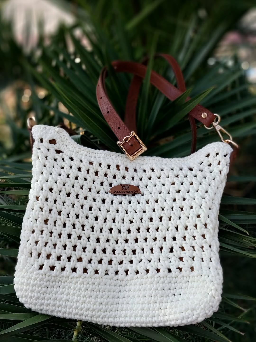 کیف سارا جنس مکرومه کتان